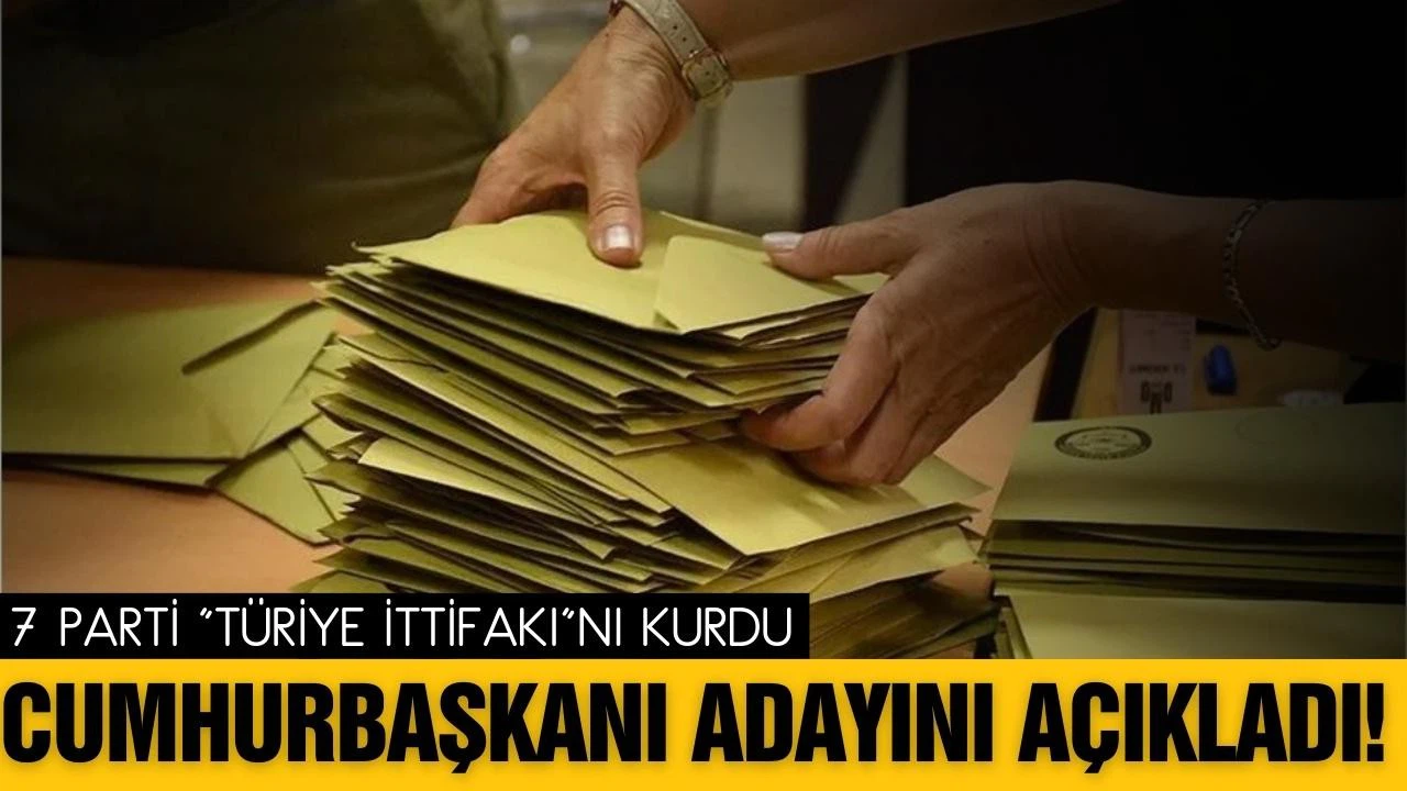 Türkiye İttifakı Cumhurbaşkanı adayını açıkladı!