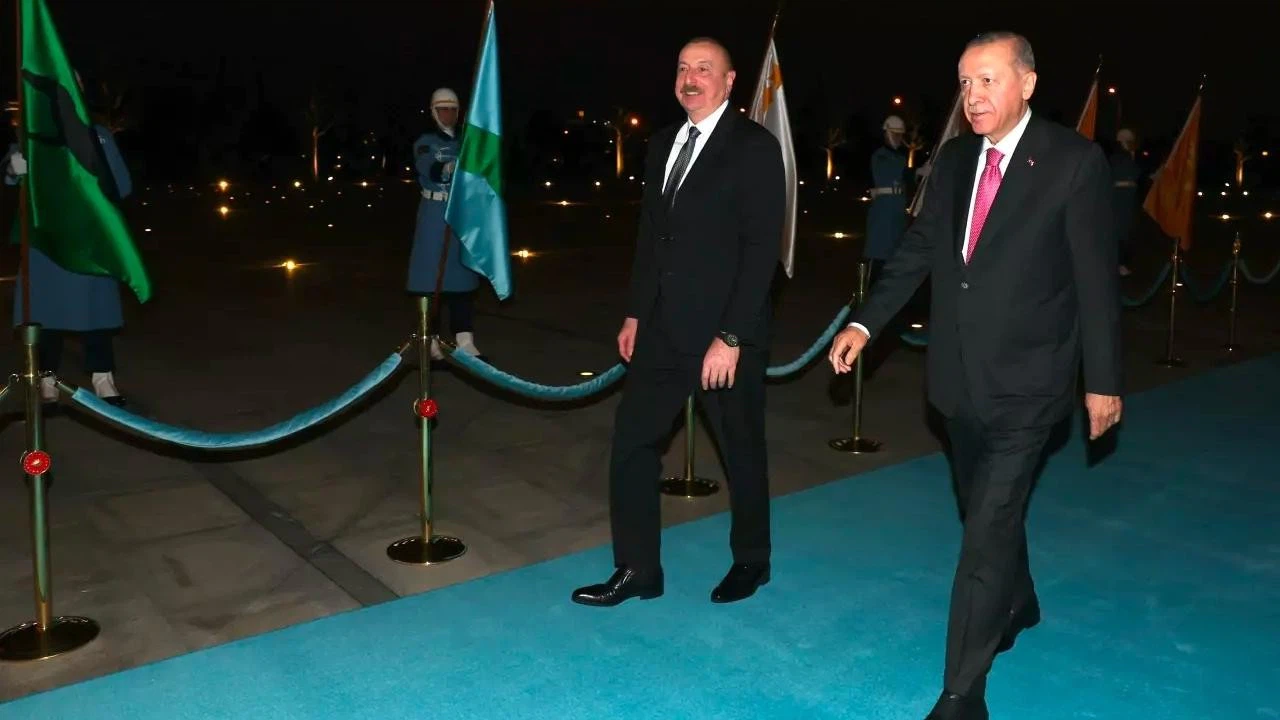Cumhurbaşkanı Erdoğan, Aliyev ile bir araya geldi!