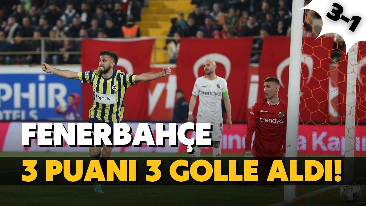 Fenerbahçe'den altın değerinde 3 puan!