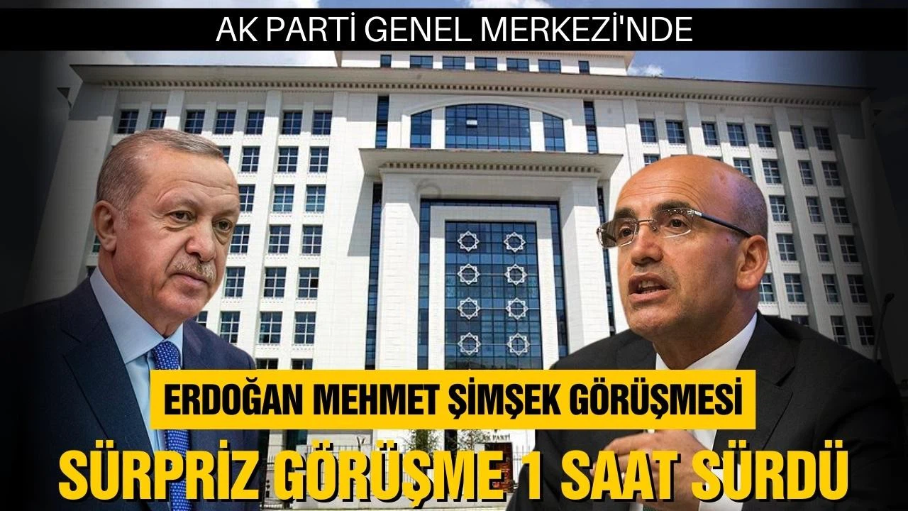 AK Parti Genel Merkezi'nde sürpriz görüşme!