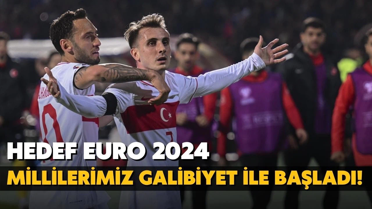 Millilerimiz galibiyet ile başladı!