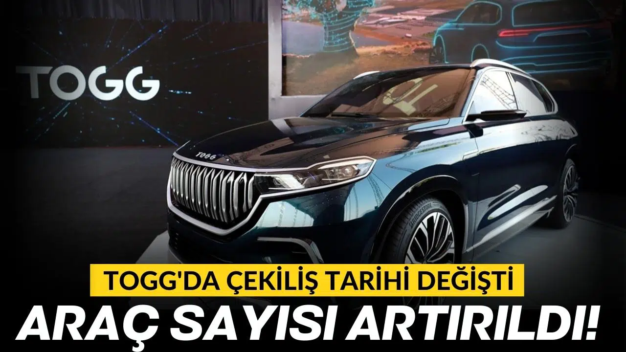 Togg: "Teslim edilecek araç sayısını 20 bine çıkarttık"