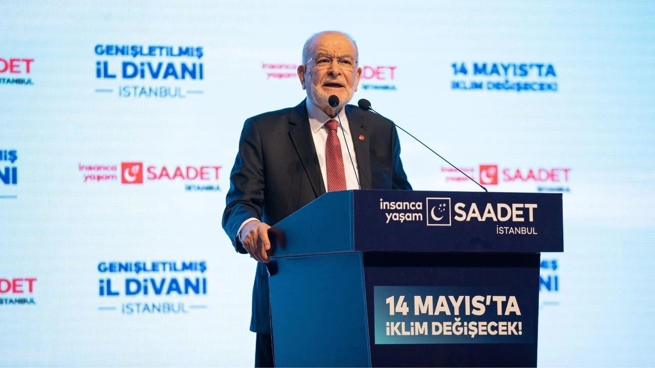 Karamollaoğlu, Saadet Partisi İstanbul İl Divanı'nda konuştu!