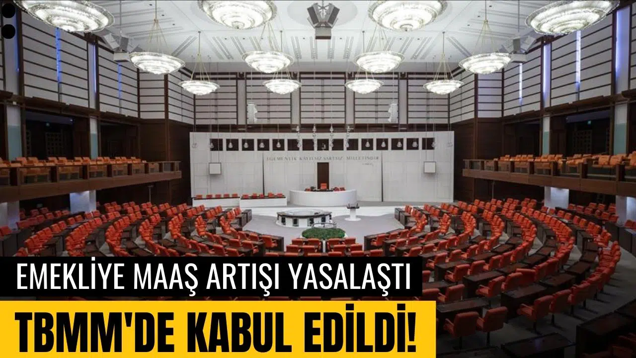 En düşük emekli maaşı ve bayram ikramiyesi TBMM'den geçti