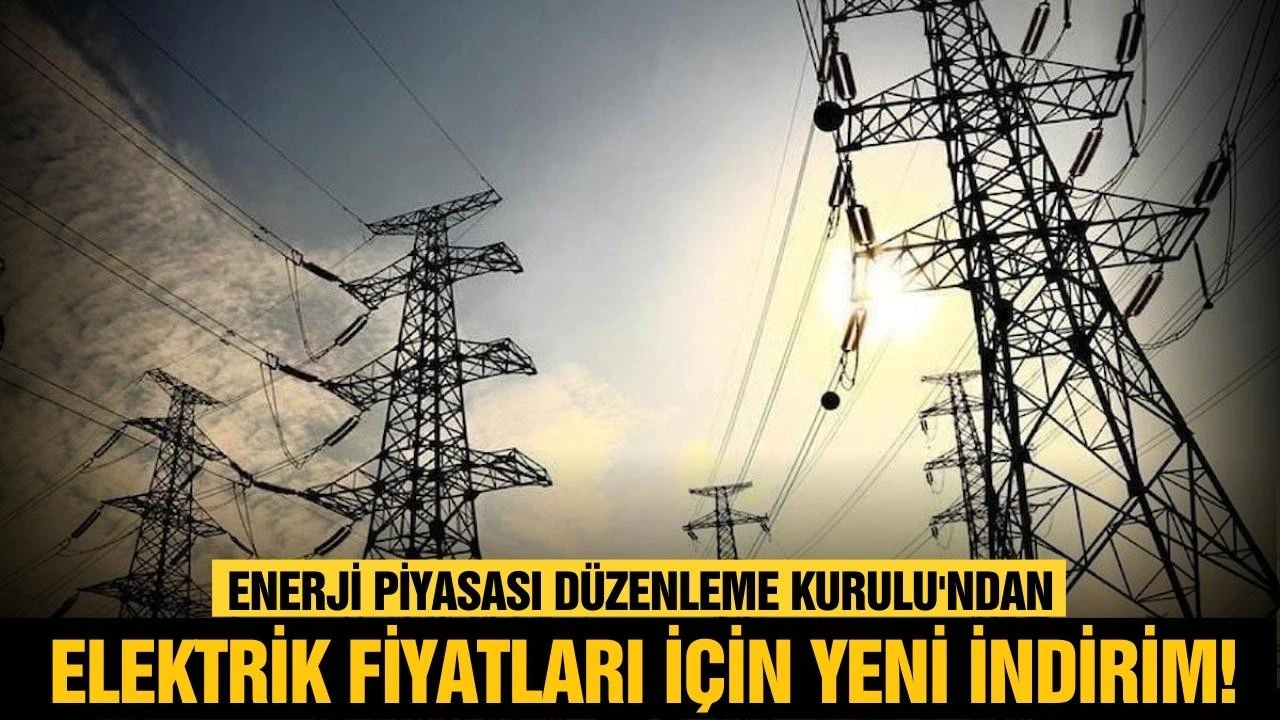 Elektrik fiyatları için yeni indirim!