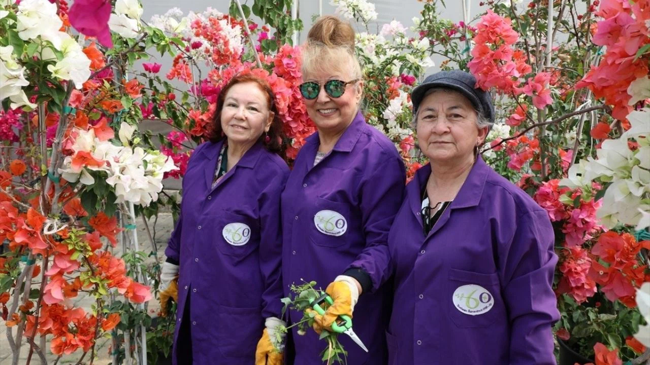 Antalya'nın 60 yaş üstü stajyerleri göreve başladı