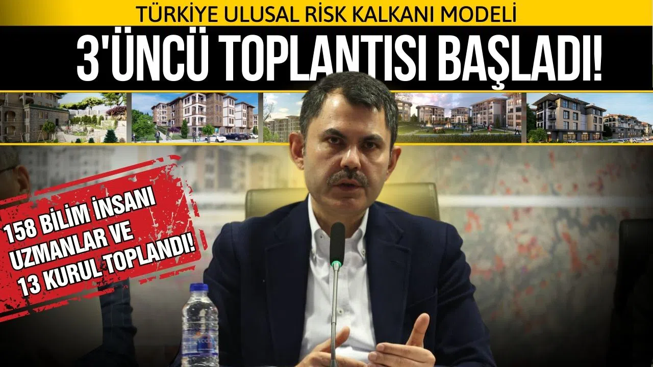 Ulusal Risk Kalkanı Modeli üçüncü toplantısı başladı!