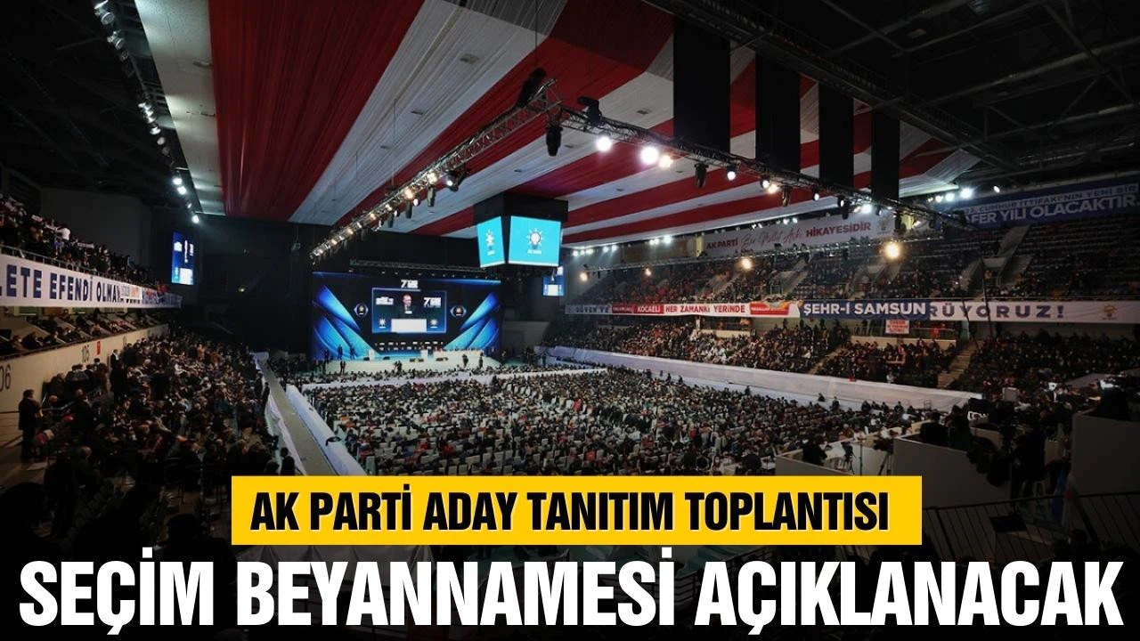 AK Parti Aday Tanıtım Toplantısı hazırlıları başladı!