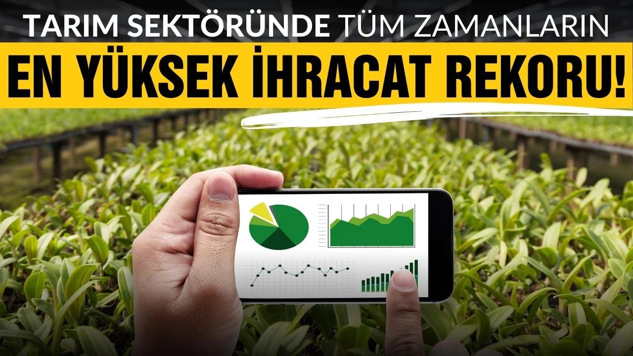 Tarım sektöründen ihracat rekoru!
