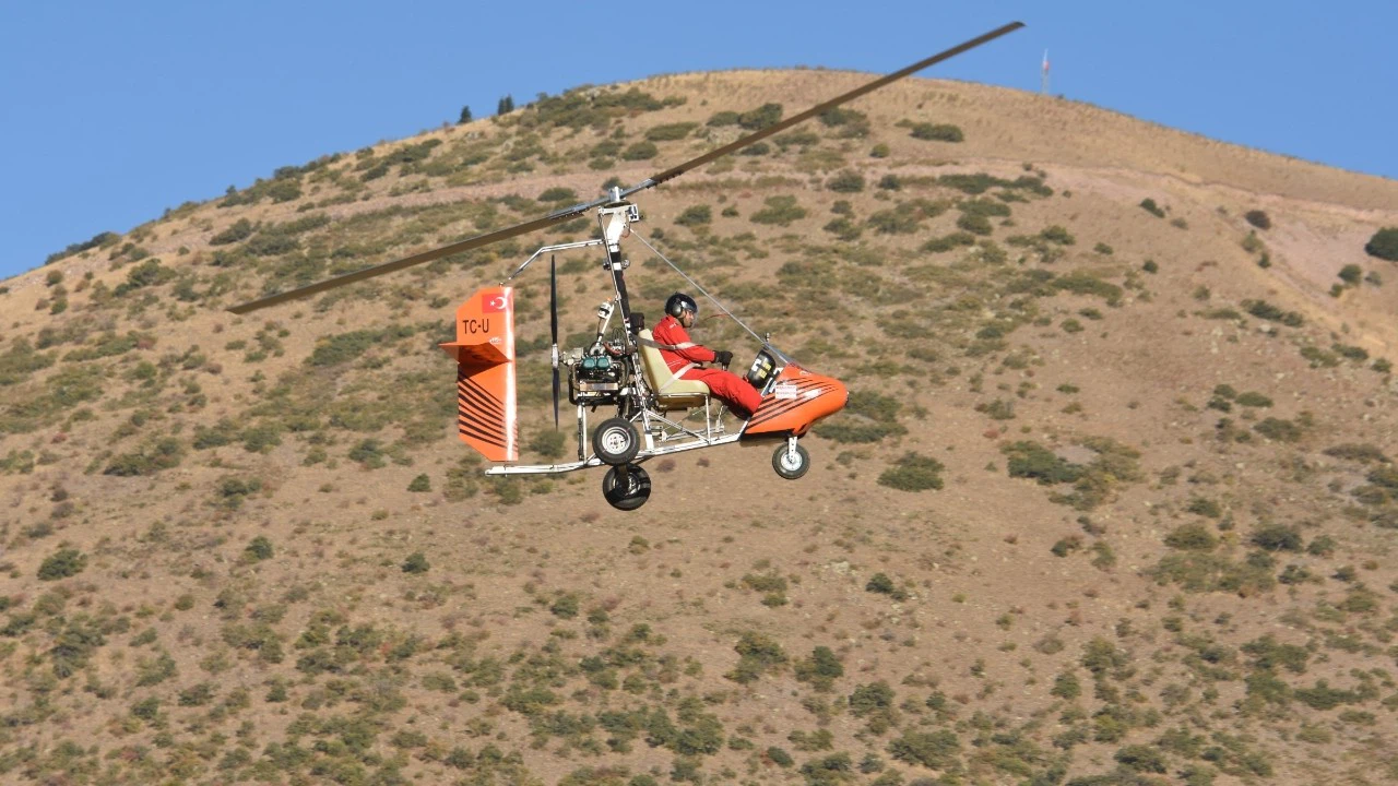 Hava aracı "Cayrokopter" jandarmanın envanterine girdi
