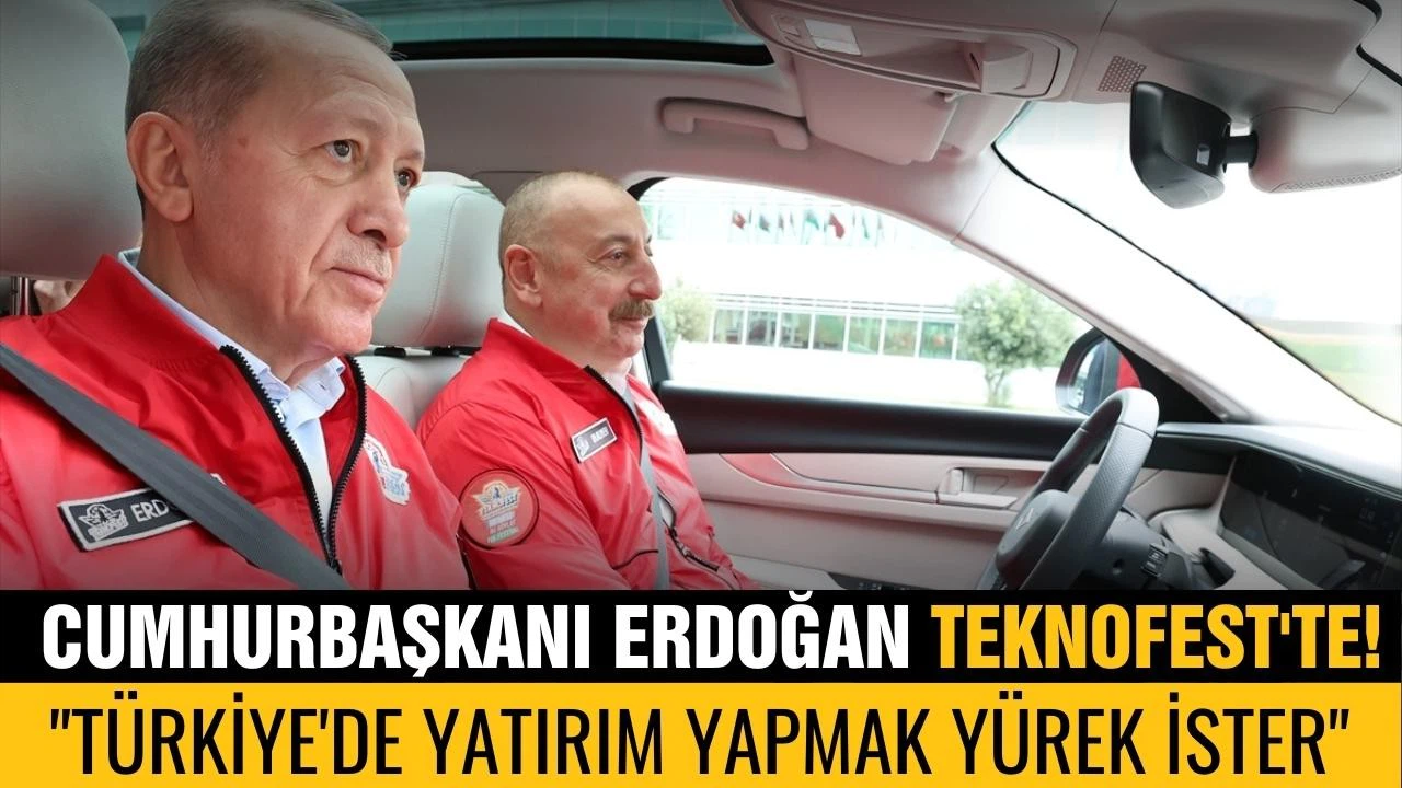 Cumhurbaşkanı Erdoğan: "Türkiye'de yatırım yapmak yürek ister"