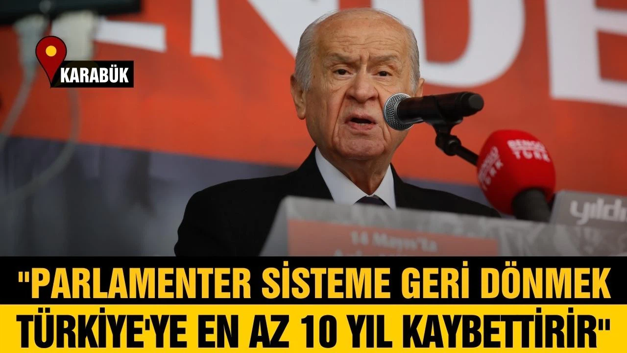 MHP Lideri Devlet Bahçeli, açıklamalarda bulundu!