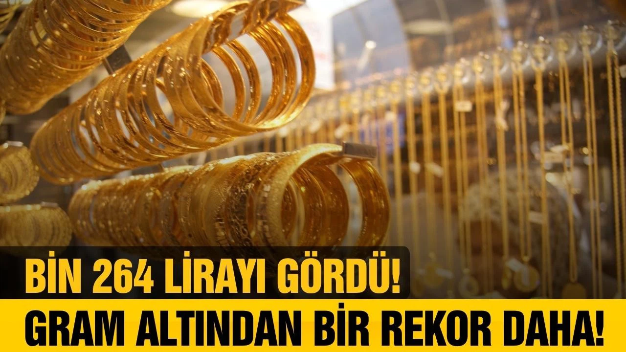 Gram altından bir rekor daha!