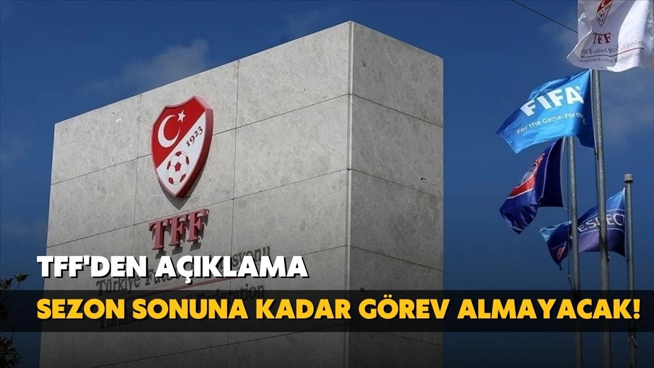 TFF'den hakem açıklaması!