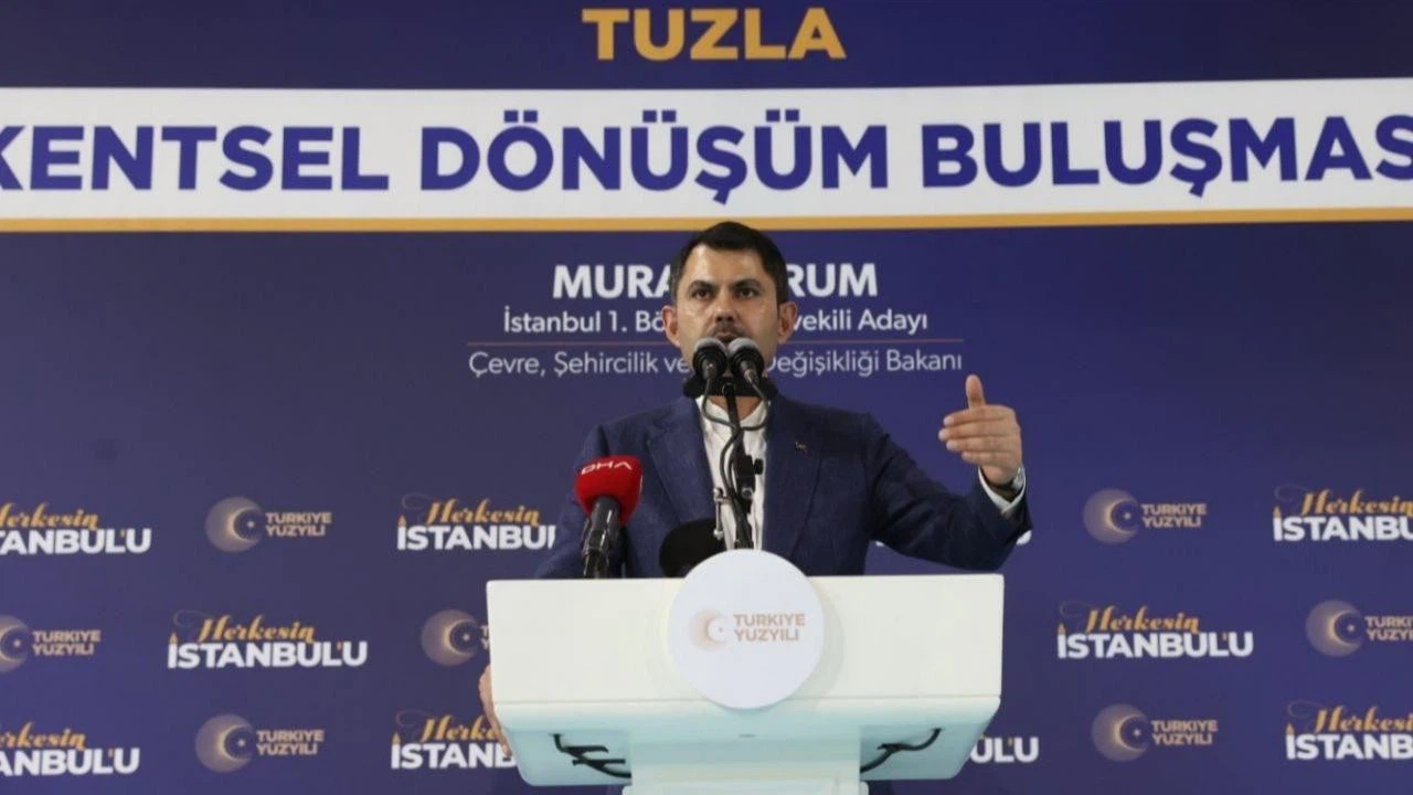 Bakan Kurum, "Bu seçimde 81 ilde ki 85 milyon kardeşimiz el ele vereceğiz"