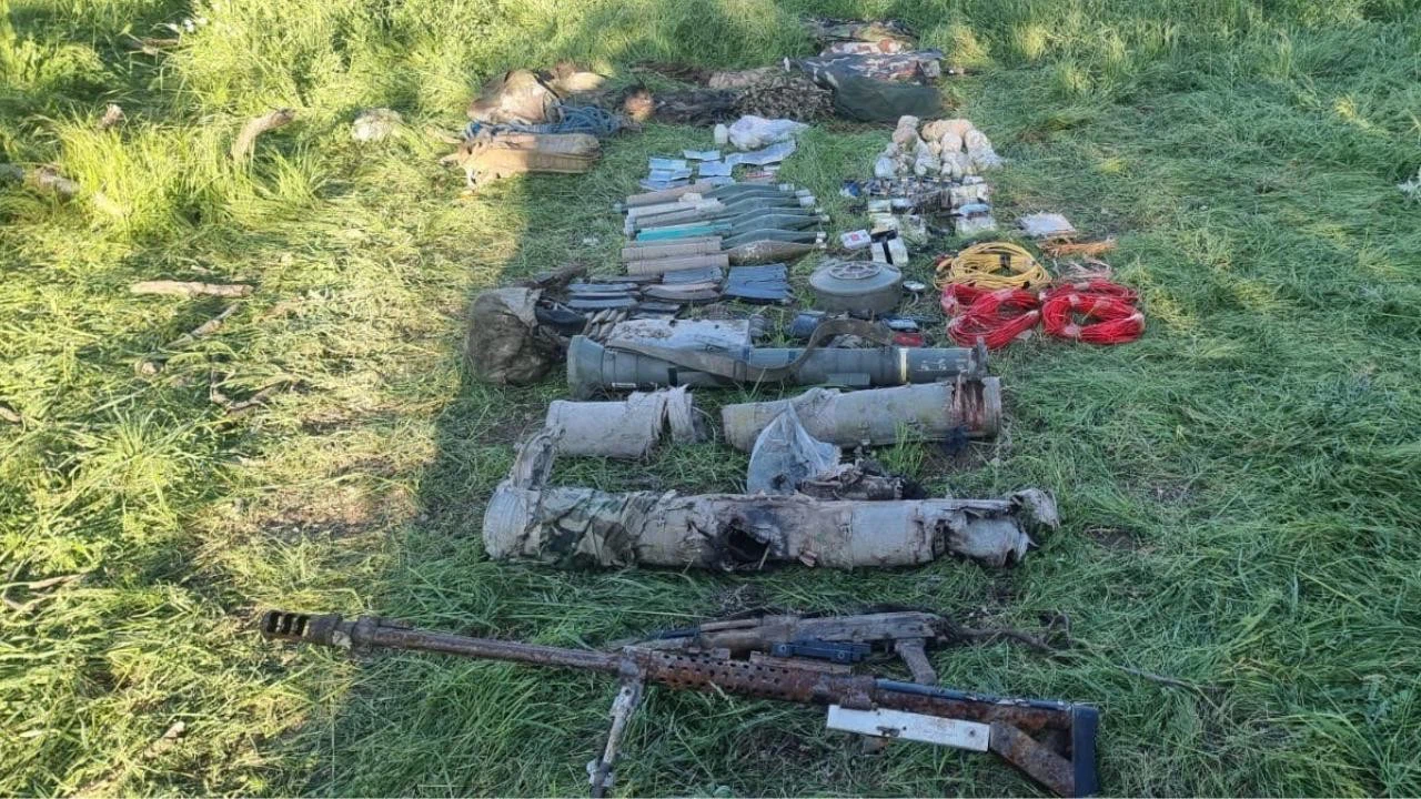 Pençe-Kilit Operasyonu bölgesinde çok sayıda silah ele geçirildi