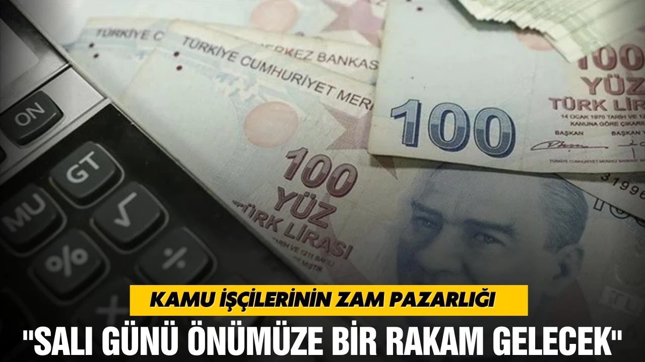 Kamu işçilerinin zam pazarlığı