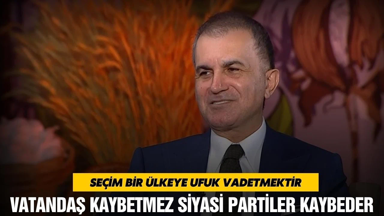 Çelik, "Vatandaş kaybetmez siyasi partiler kaybeder"