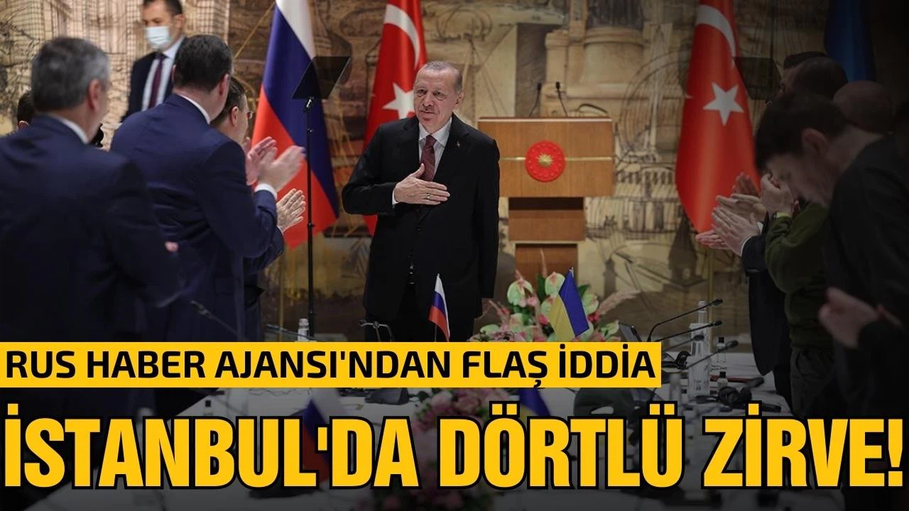 İstanbul'da tahıl koridoru zirvesi!