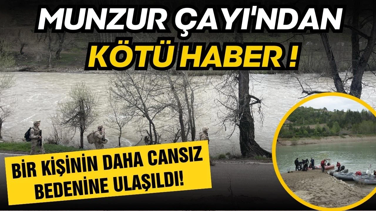 Munzur Çayı’ndan bir kötü haber daha!