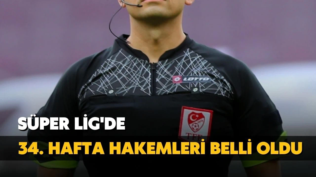 Fenerbahçe-Trabzonspor maçının hakemi belli oldu!