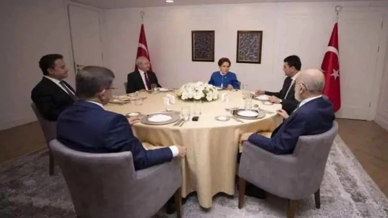 6'lı masa toplantısı sona erdi! Açıklama yok...