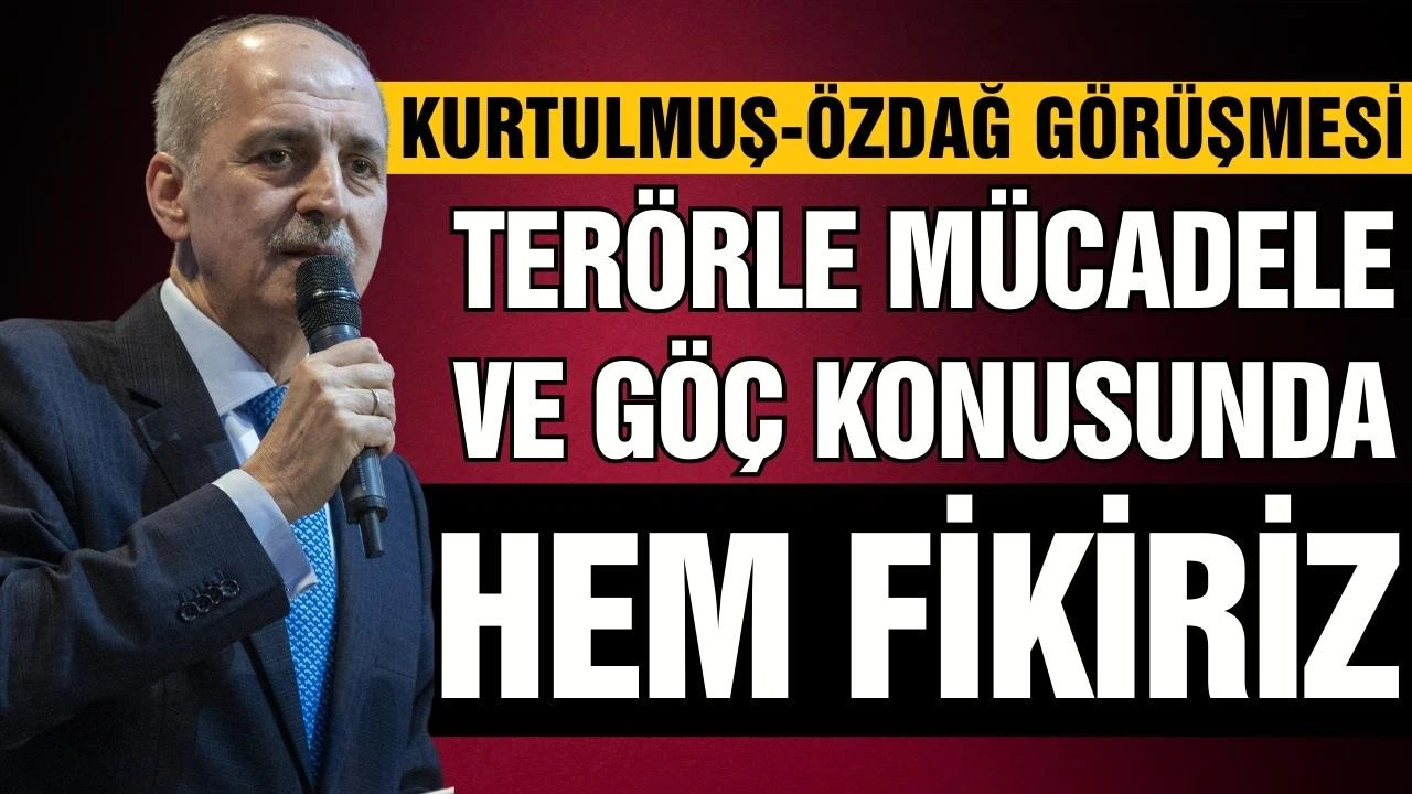 Kurtulmuş ve Özdağ'dan son dakika açıklamaları