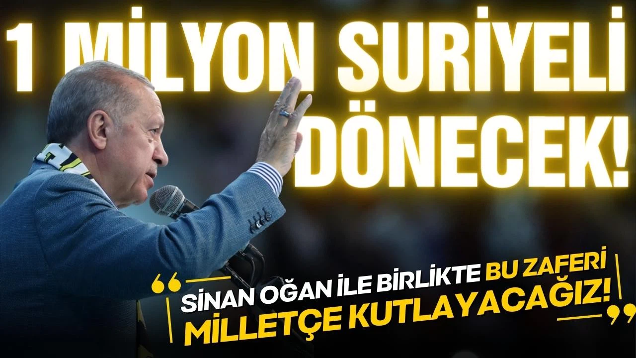 Cumhurbaşkanı Erdoğan'dan mülteci açıklaması!