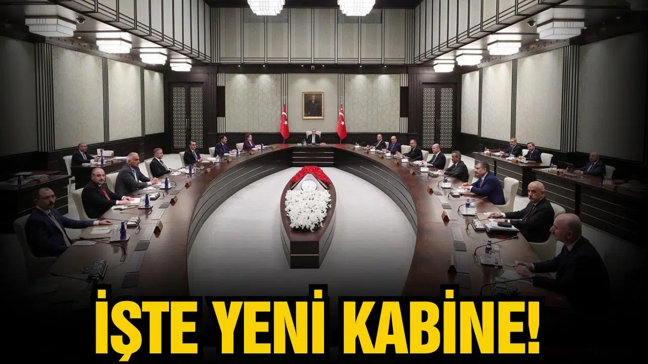 İşte yeni kabine!