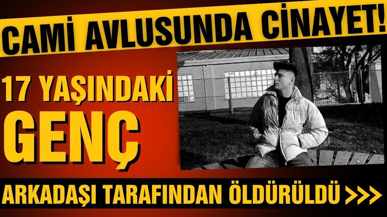 Cami avlusunda cinayet!