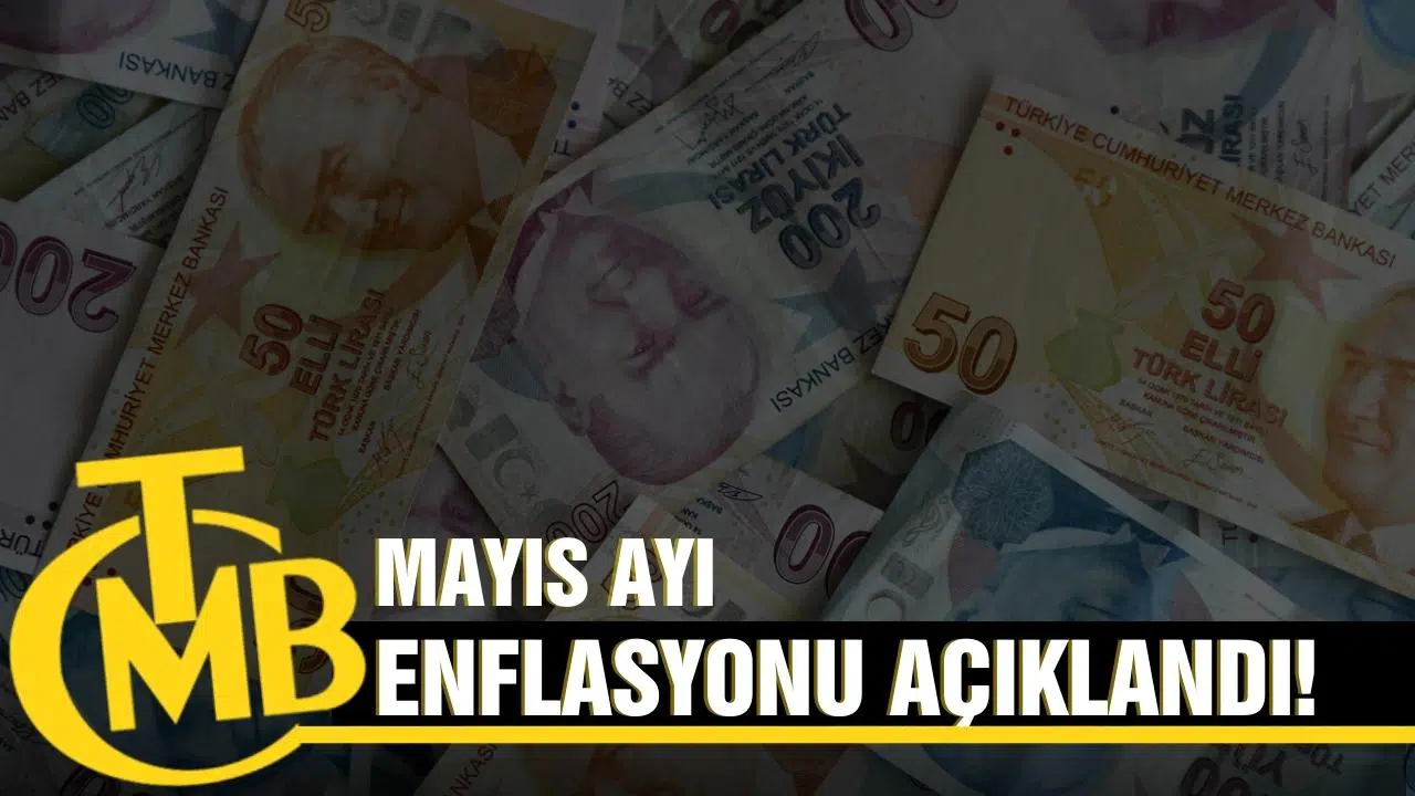 Mayıs ayı enflasyonu açıklandı