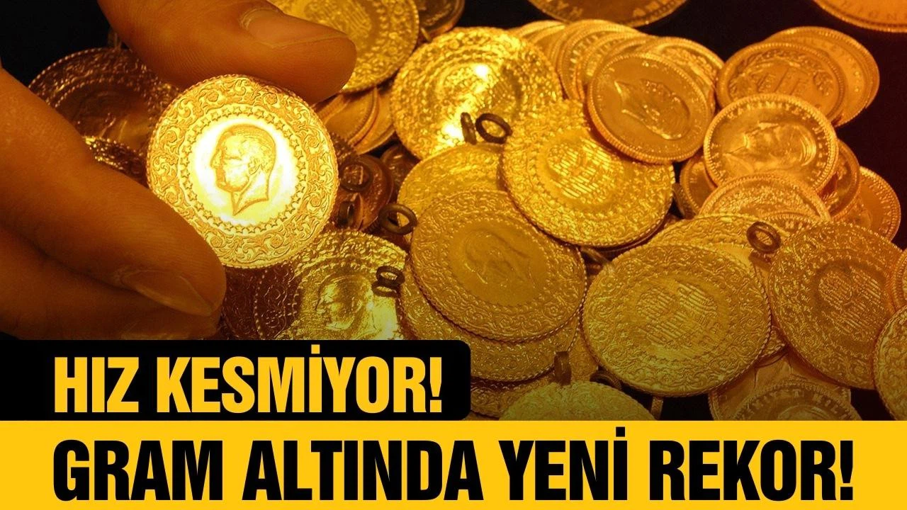 Gram altında yeni rekor!