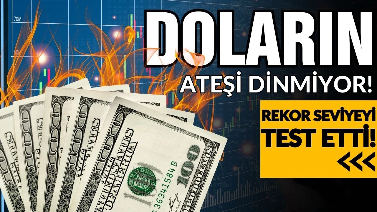 Dövizin ateşi dinmiyor! Rekor seviyeyi gördü!