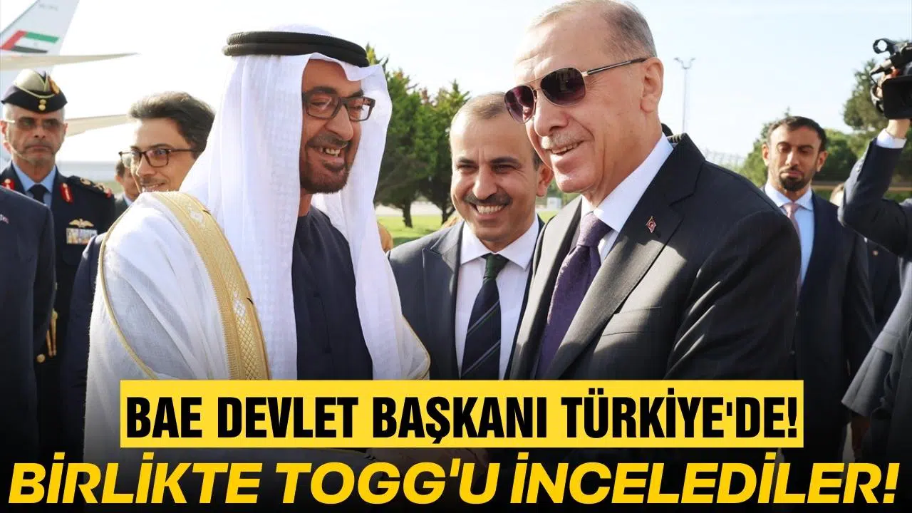 Cumhurbaşkanı Erdoğan, BAE Lideri Al Nahyan ile görüştü