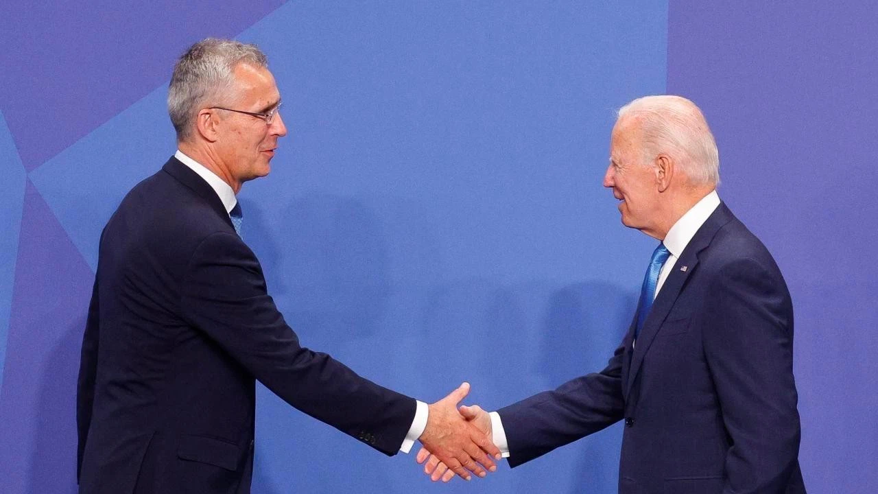 Biden, Stoltenberg ile görüştü!