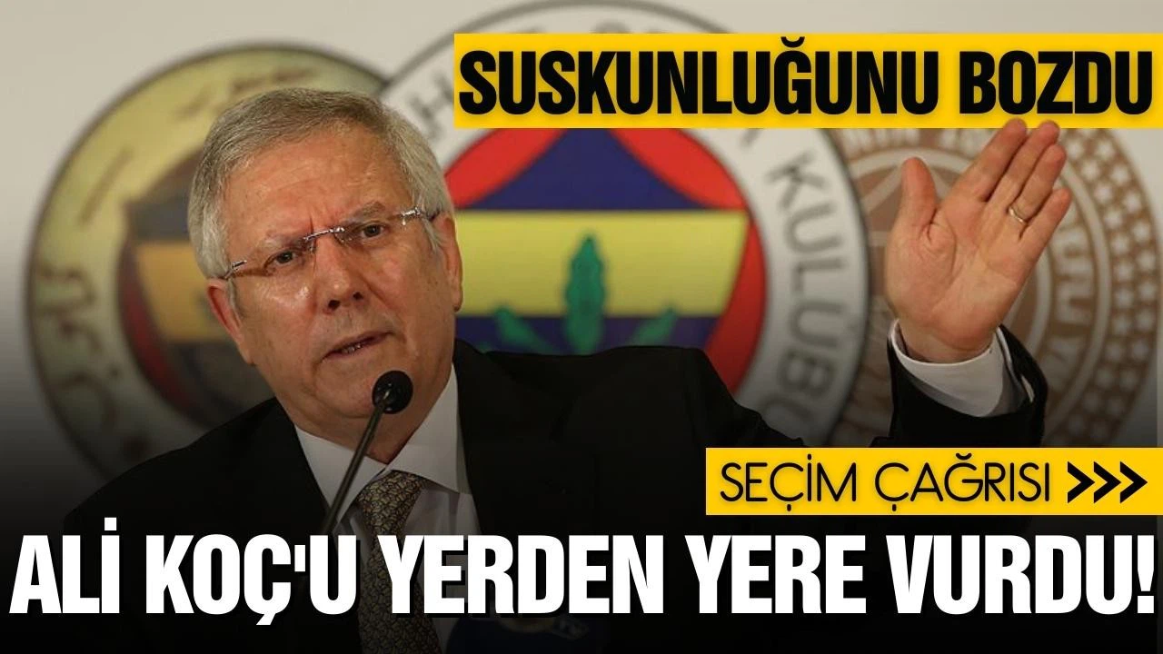 Aziz Yıldırım'dan Ali Koç'a yaylım ateşi! Seçimi işaret etti!