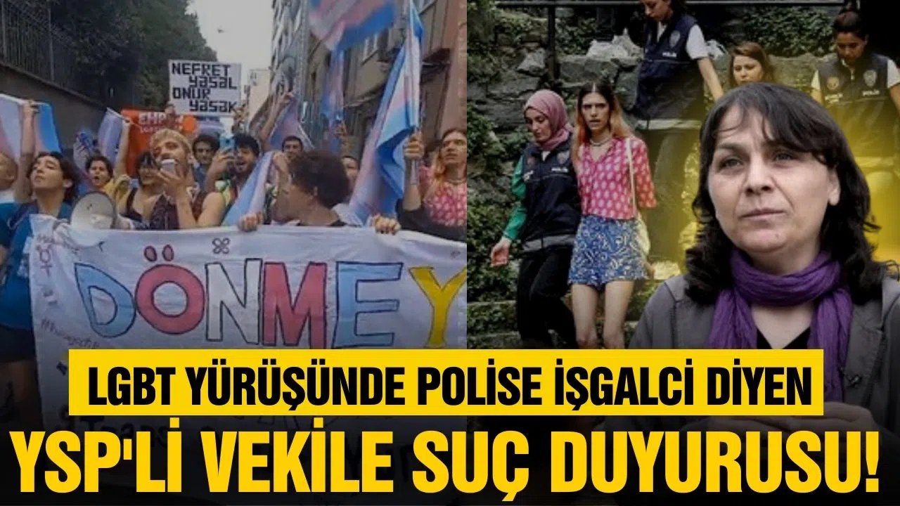 Polise "işgalci" diyen YSP'li vekil hakkında suç duyurusu