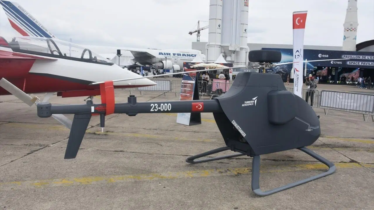"Kargo İHA" ilk kez Paris'te vitrine çıktı