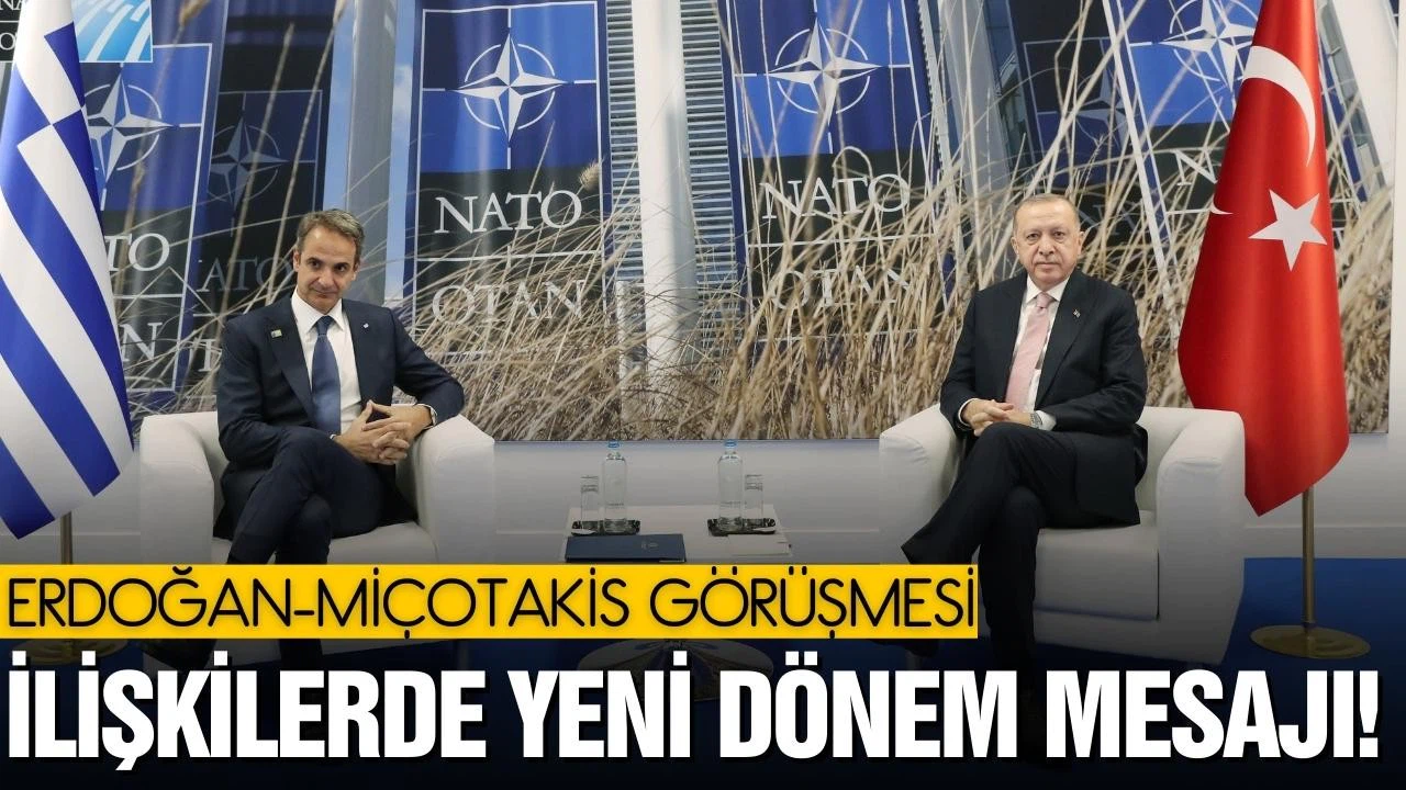 Yunanistan seçimi sonrası Erdoğan-Miçotakis görüşmesi!