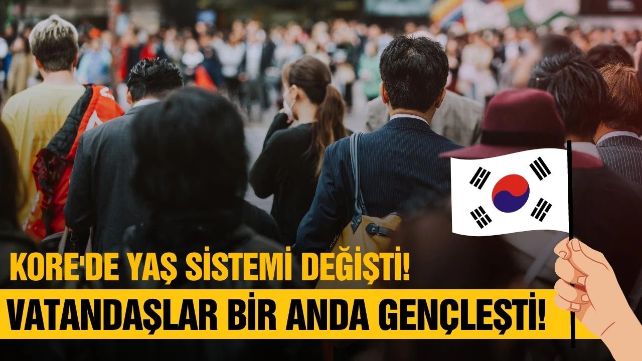 Güney Kore'de yaş sistemi değişti, vatandaşlar gençleşti!