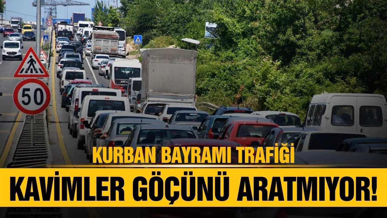Bayram trafiği kavimler göçü gibi!