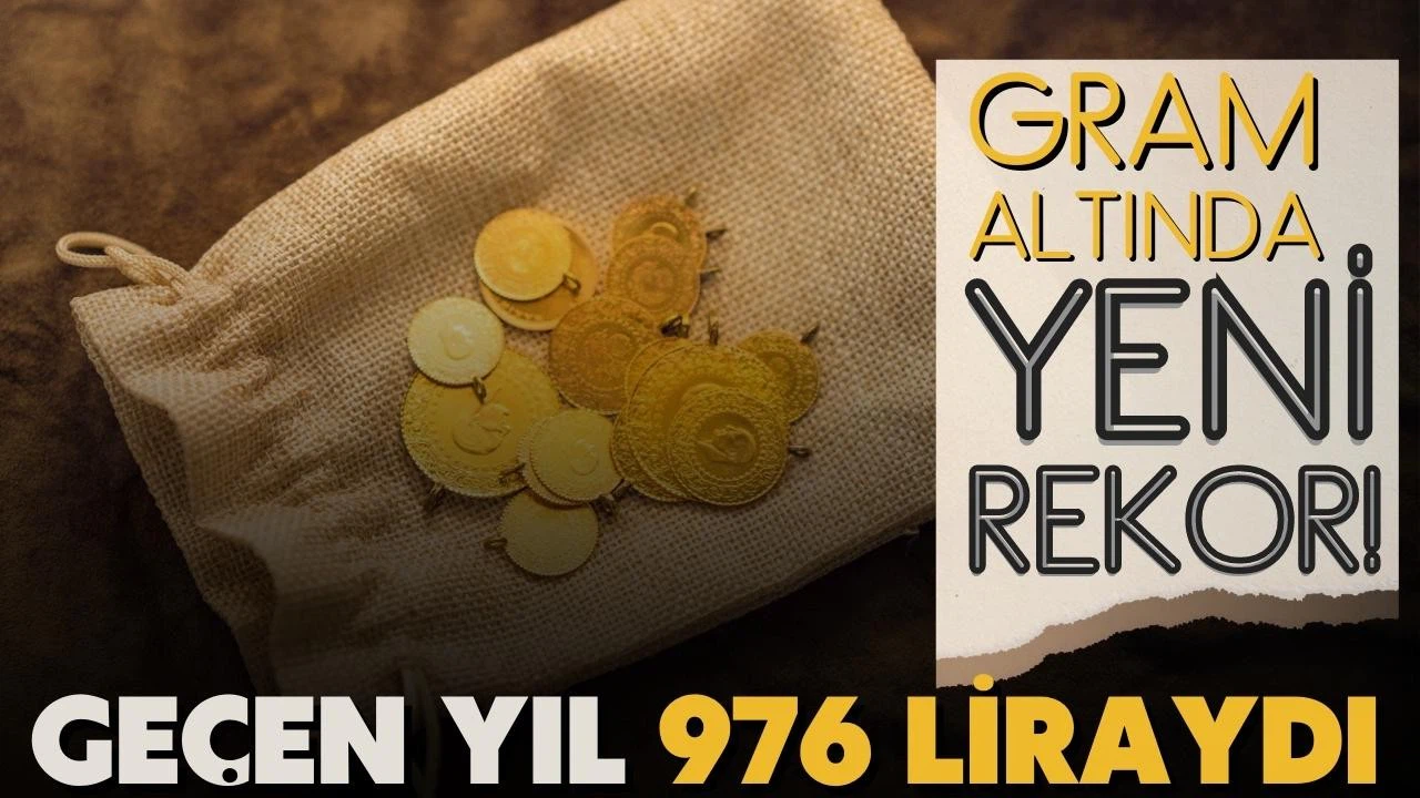 Gram altında yeni rekor!