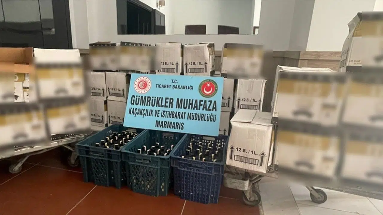 Bodrum'da sahte içki operasyonu!