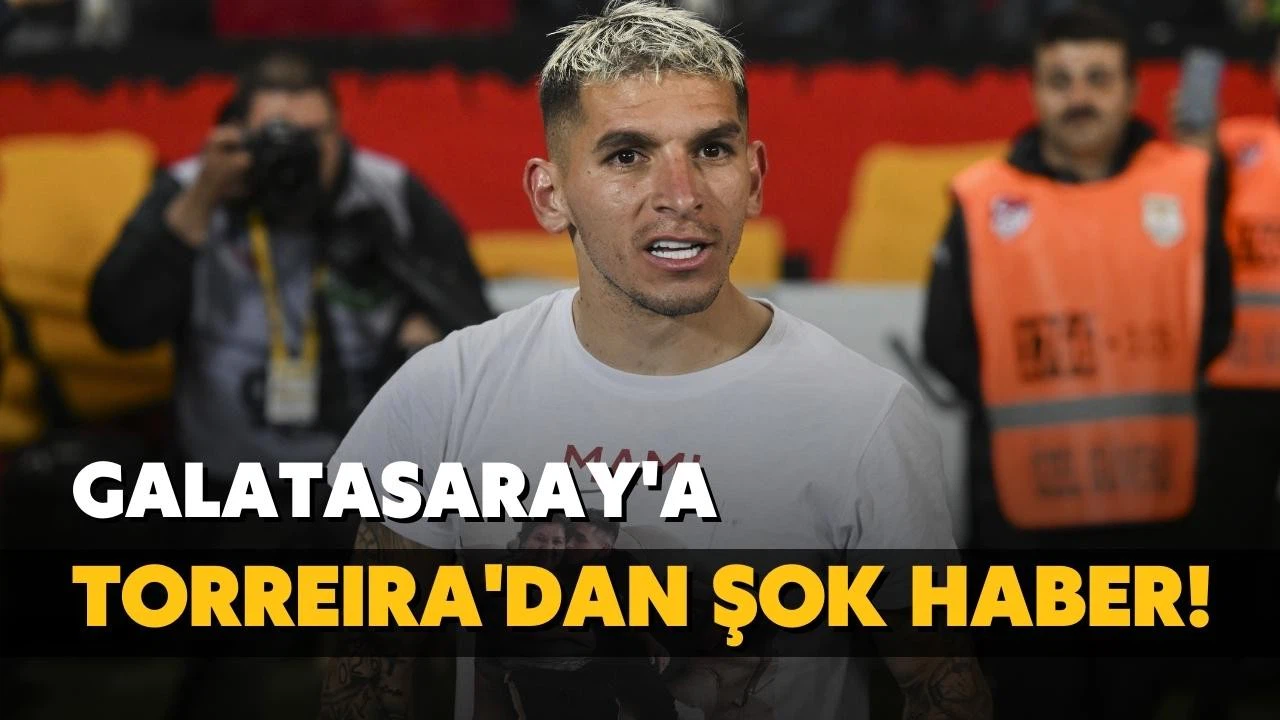 Cimbom'a Torreira'dan şok haber!
