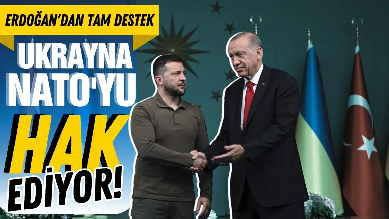 Cumhurbaşkanı Erdoğan: "Ukrayna NATO'ya üyeliği hak ediyor"