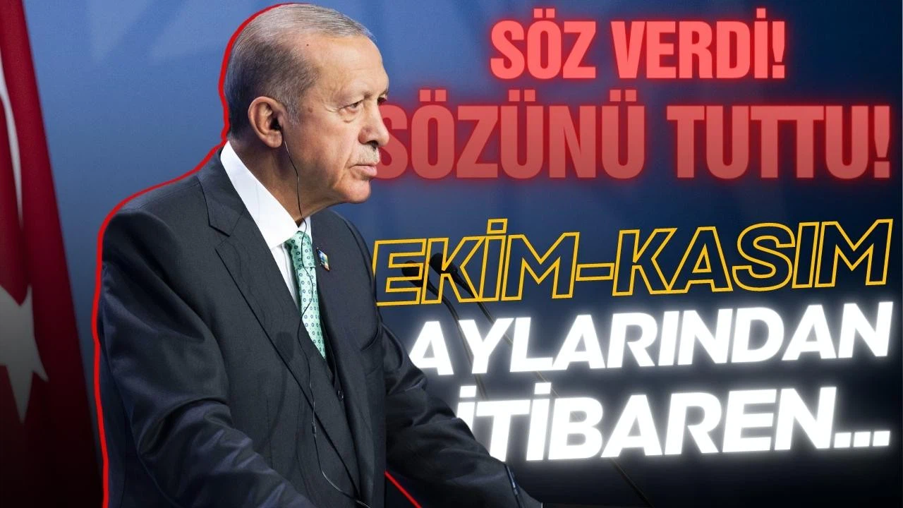 Erdoğan: Sonbaharda teslim edilecek