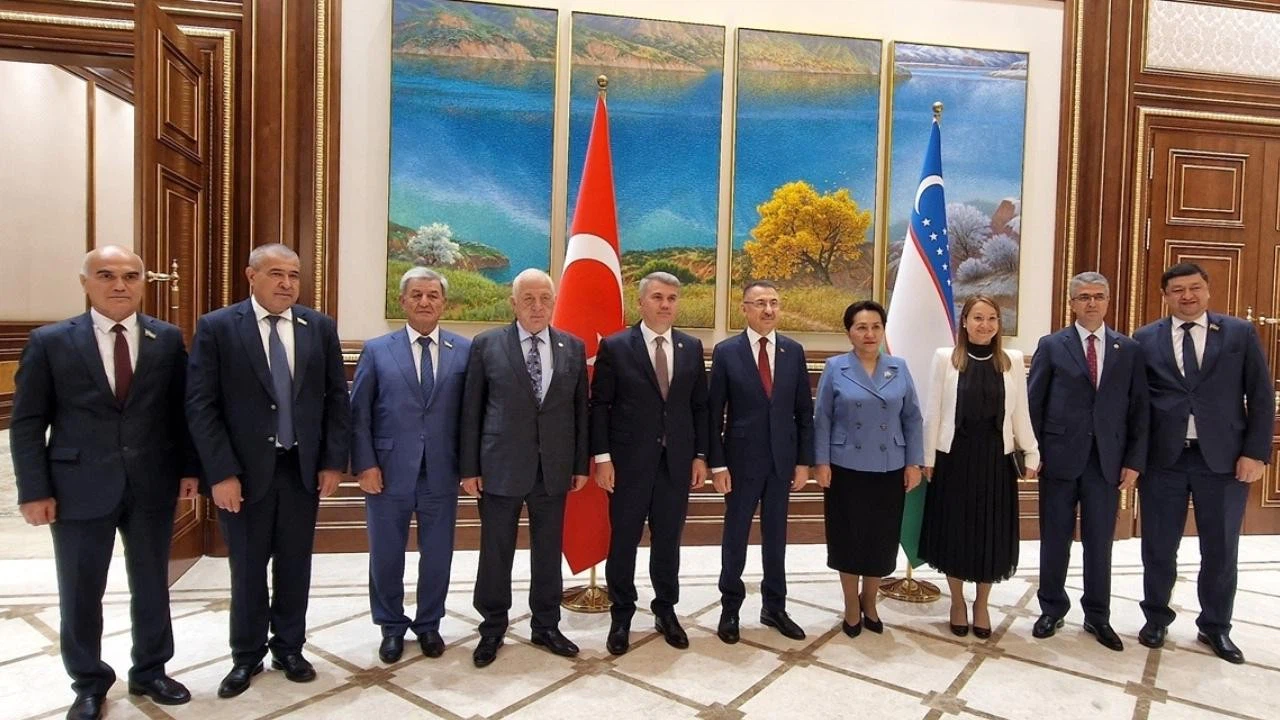 Oktay, Özbekistan Senato Başkanı ile görüştü!