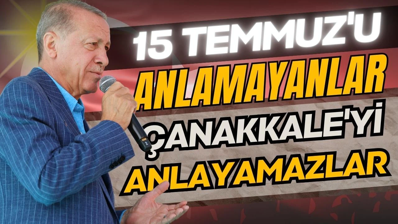 Erdoğan: 15 Temmuz'un yedinci yıl dönümünde yine tek yüreğiz