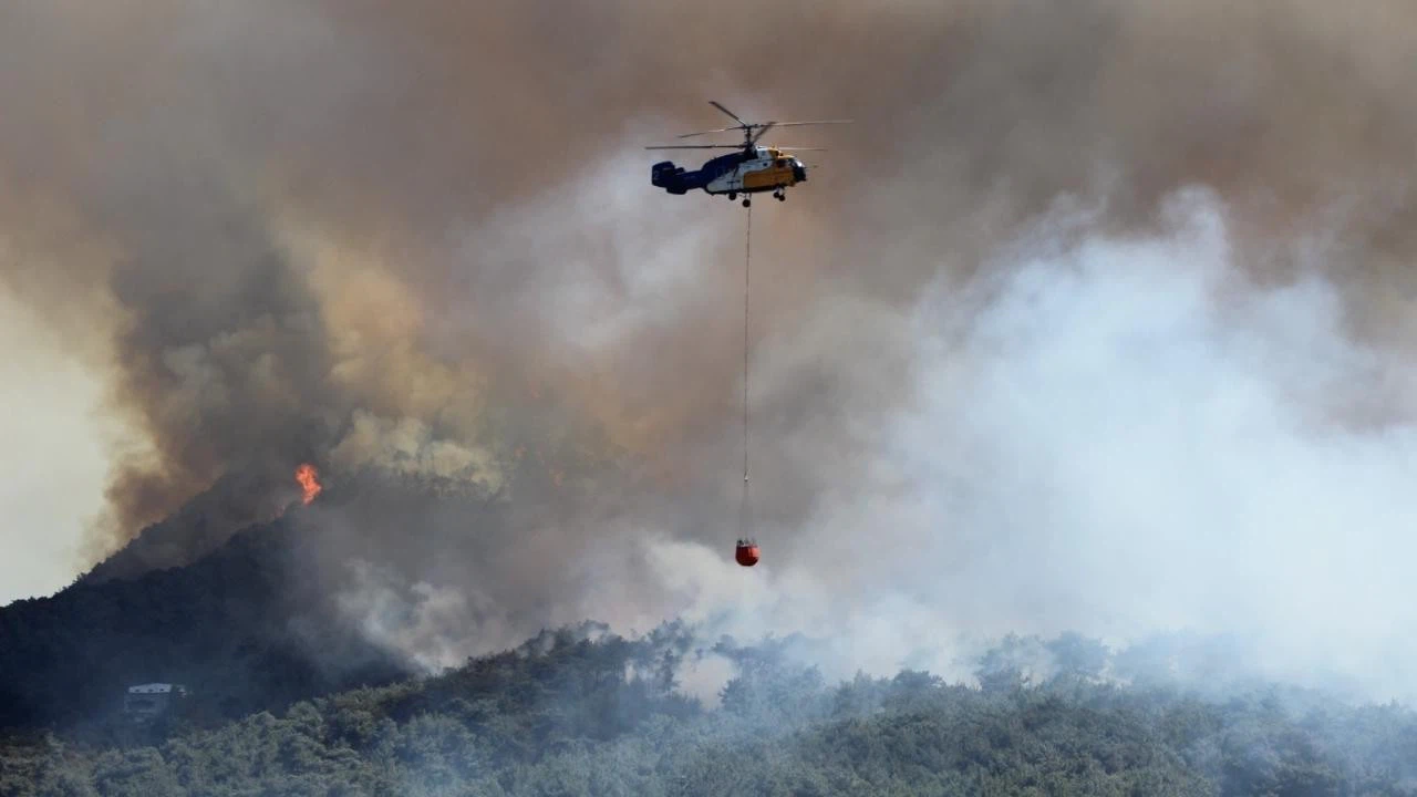 Hatay'ın Belen ilçesindeki orman yangını kontrol altında!