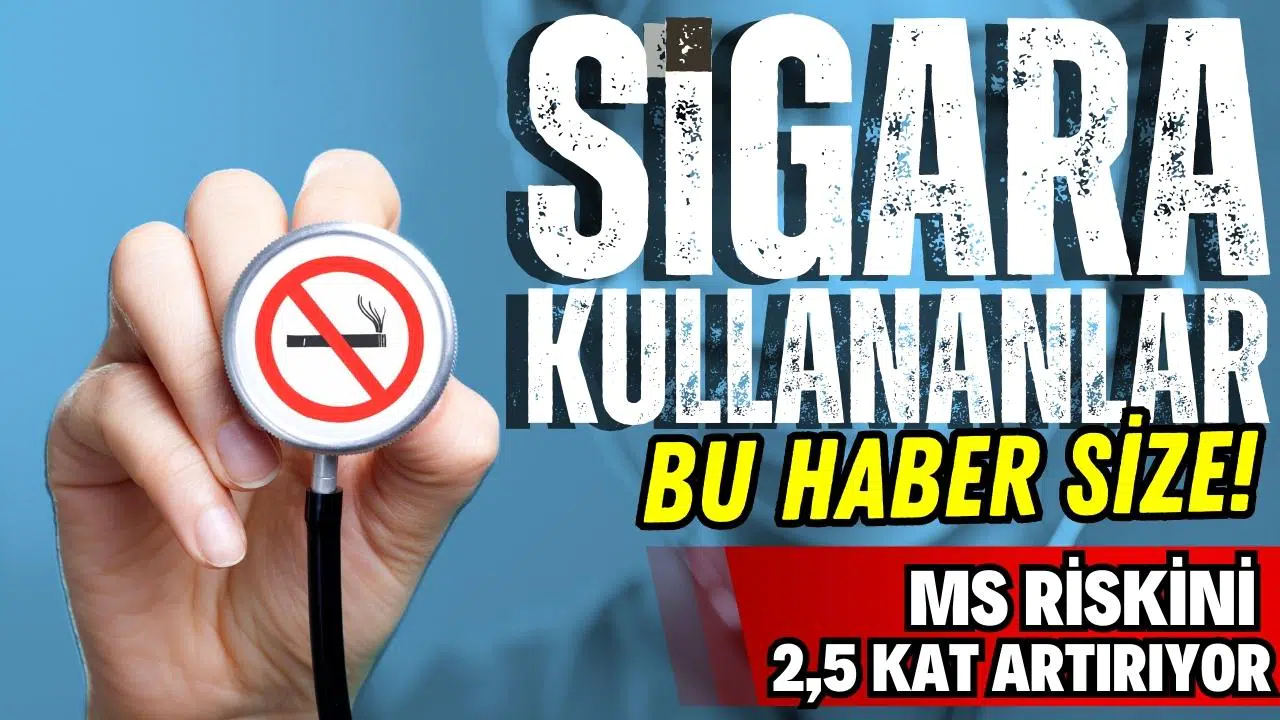 Sigara kullanımı, MS riskini 2,5 kat artırıyor